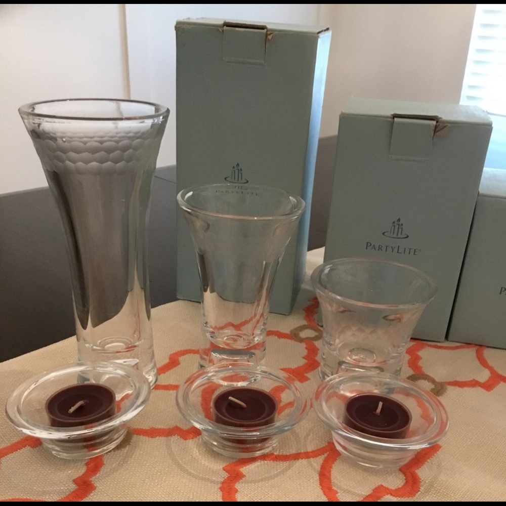 PartyLite candle holders